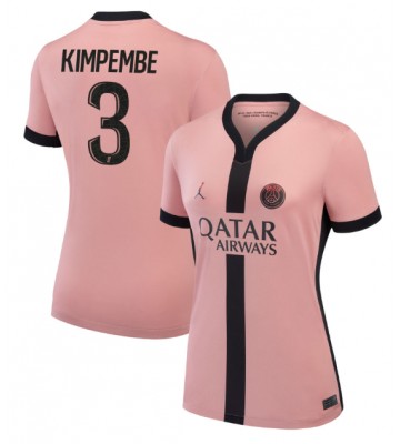 Paris Saint-Germain Presnel Kimpembe #3 Tredjetröja Dam 2024-25 Kortärmad